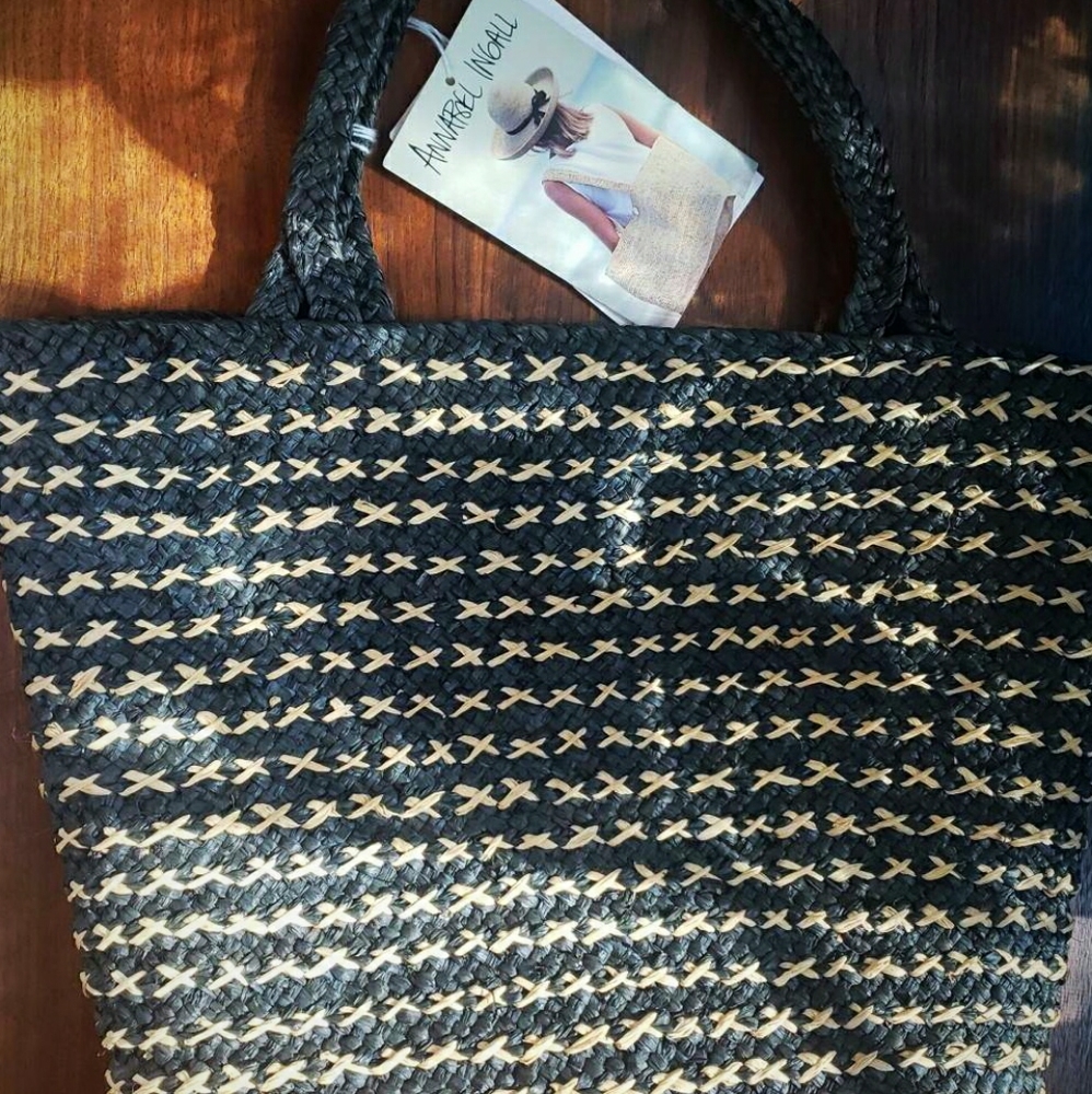 Annabel Ingall Woven Basket Tote